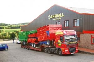 The Marshall Trailers factory in Aberdeen, 2014